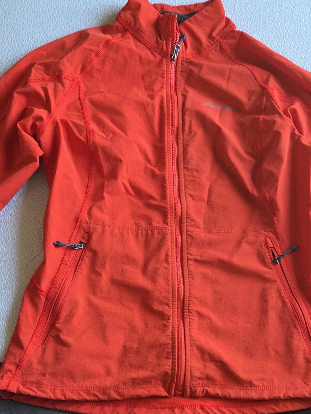 Women’s Medium Eddie Bauer Lightweight Zip-Front Jacket - Red